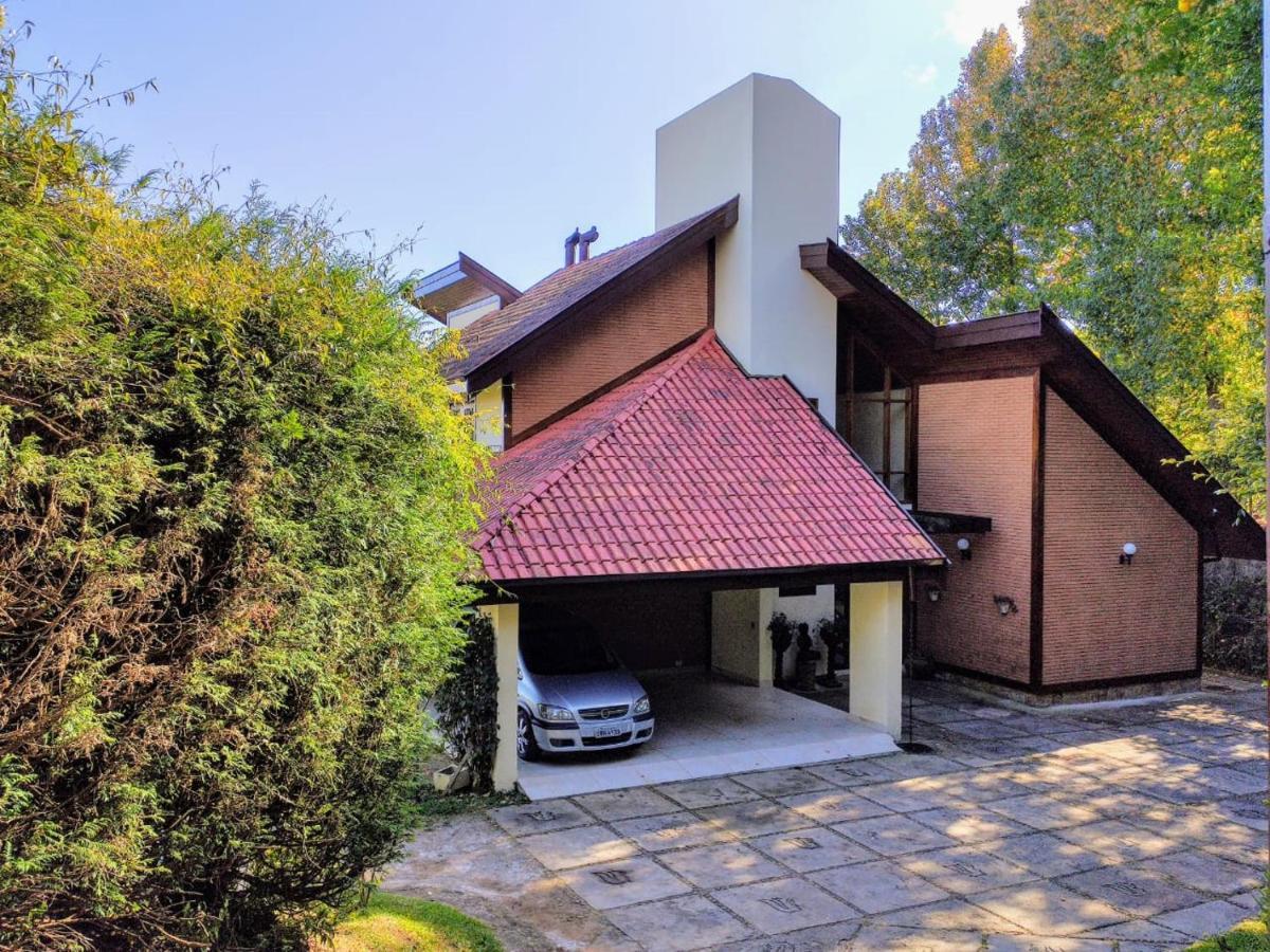 Casa De Alto Padrao Em Campos Do Jordao Villa Buitenkant foto